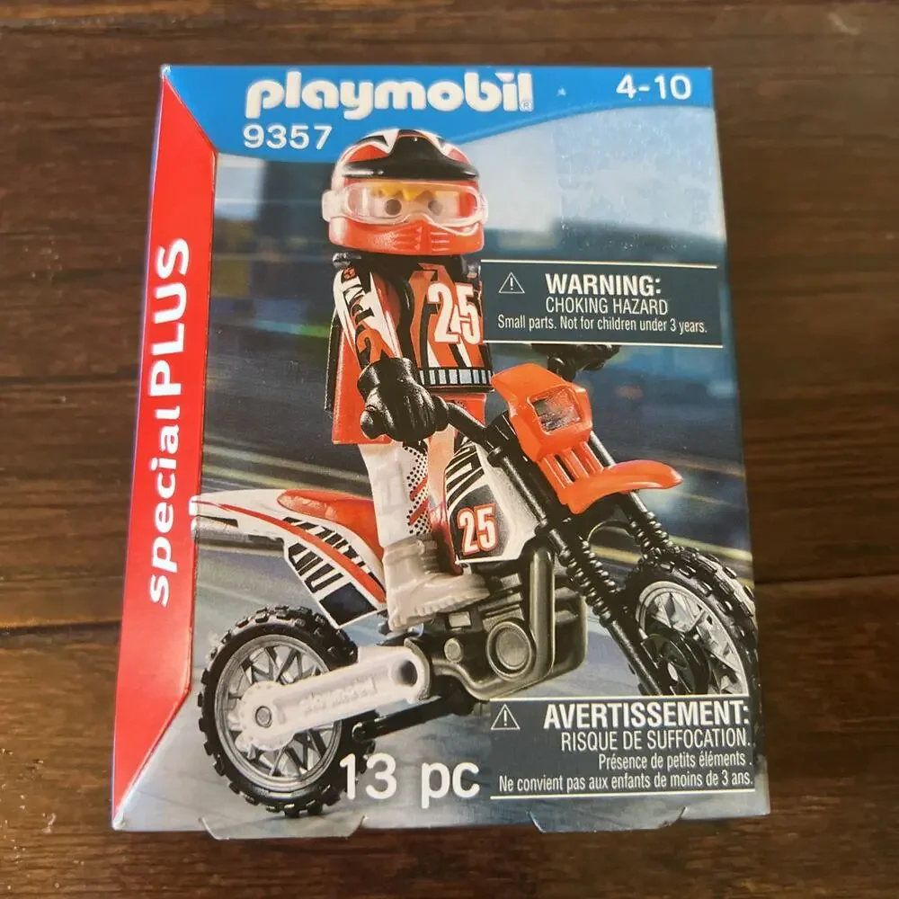Playmobil Motocross Driver Special PLUS 9357 NEW